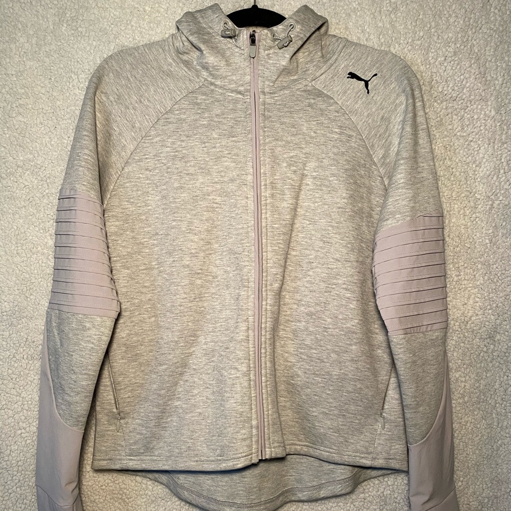 PUMA Hooded Zip Up Jacket
